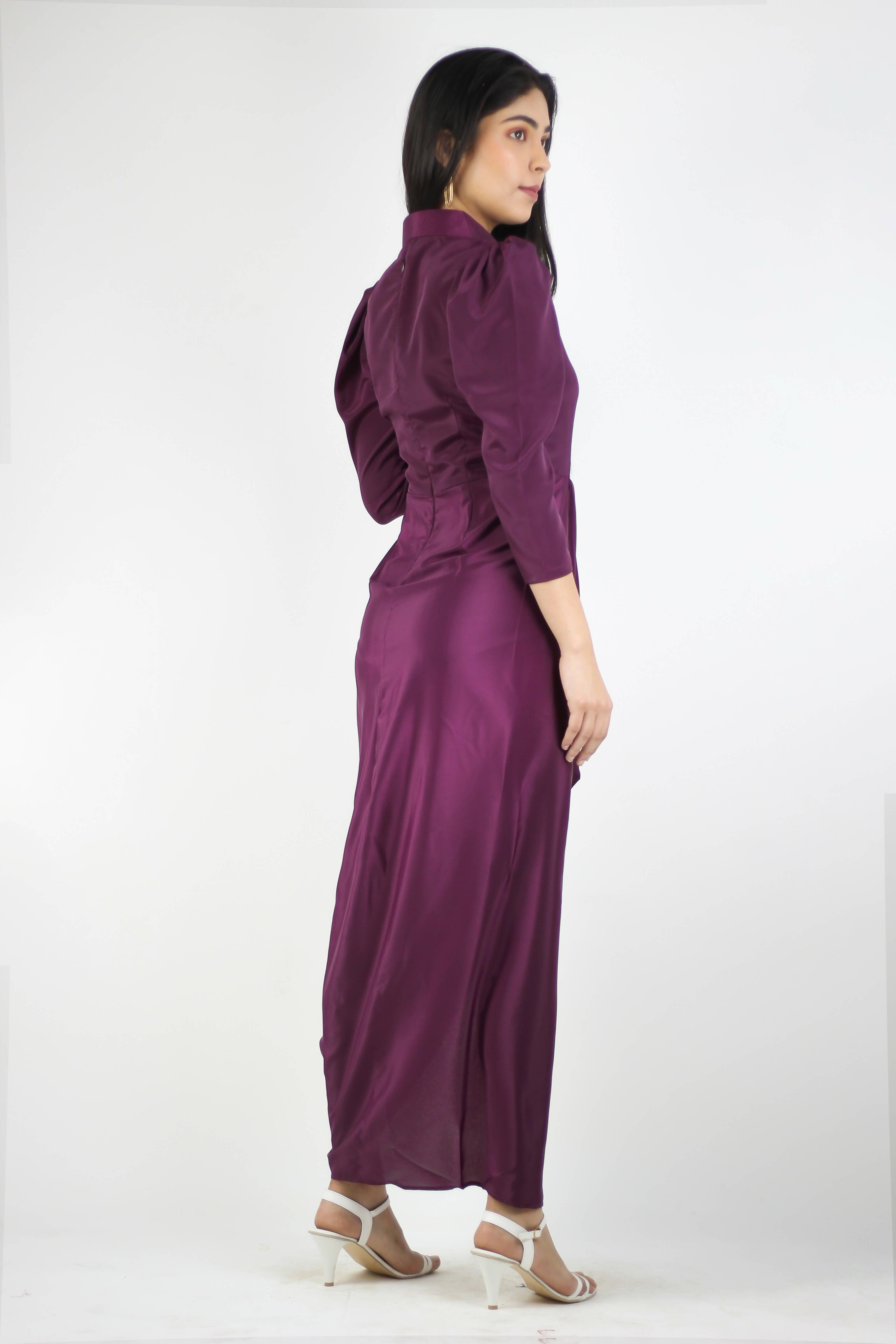 Artyska Women's Ankle Length Designer Dress.