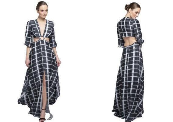 Satin Maxi Dress - Meraki Store