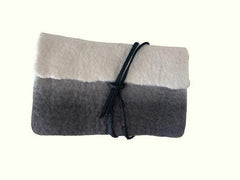 Striped Wool Clutch - Meraki Store